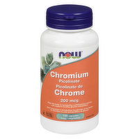 Now - Chromium Picolinate 200mcg, 100 Each