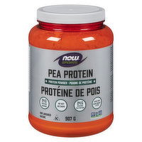 Now - Sports Pea Protein Unflavoured, 907 Gram