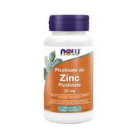 Now - Zinc Picolinate 25mg, 100 Each