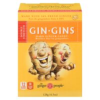 Ginger People - Gingins Ginger Hard Candy, 128 Gram