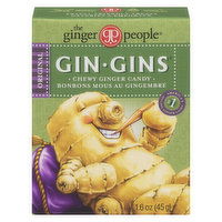 The Ginger People - Gin Gins Chewy Ginger Candy, 45 Gram