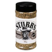 STUBBS - Black Pepper And Smoke Rub, 345 Gram