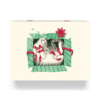 Holiday Collection - Christmas Boxed Cards Cat in Box, 12 Pack, 1 Each