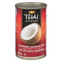 Thai Kitchen - Premium Coconut Milk - Unsweetened, 160 Millilitre