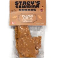 STACY'S CANADIAN SNACKS - Peanut Brittle, 250 Gram