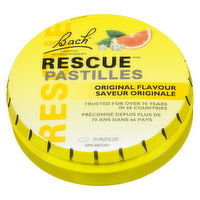 Bach - Rescue Pastilles Orange & Elderflower, 50 Gram