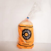 Hudson Bagels - Cheddar, 510 Gram