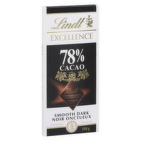 Lindt - Excellence 78% Cacao Bar - Rich Dark, 100 Gram