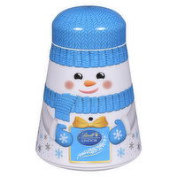 LINDOR - Chocolate - Wobble Snowman Tin, 240 Gram