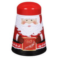 LINDOR - Milk Chocolate - Wobble Santa Tin, 240 Gram