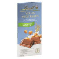 Lindt - Vegan Hazelnut Bar, 100 Gram