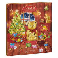 Lindt - Teddy Chocolate Advent Calendar, 128 Gram