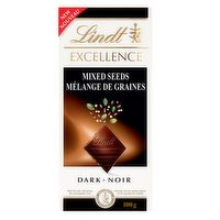 Lindt - Excellence Mixed Seeds Bar, 100 Gram