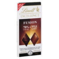 Lindt - Excellence Duet 70% Milk, 100 Gram
