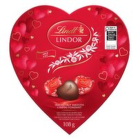 Lindt - Lindor Amour Heart Milk Chocolate, 108 Gram