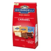 GHIRARDELLI - Assorted Caramel Squares Bag, 153 Gram