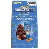 GHIRARDELLI - Snowmen Bag, Sea Salt Caramel, 116 Gram