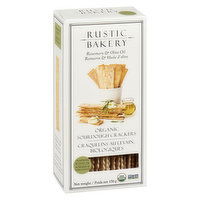 Rustic Bakery - Organic Sourdough Flatbread - Rosemary & Olive Oil, 170 Gram