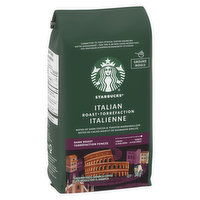 Starbucks - Italian Roast Ground Coffee, Dark Roast, 340 Gram