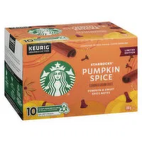 Starbucks - Pumpkin Spice Coffee K-Cups, 10 Each