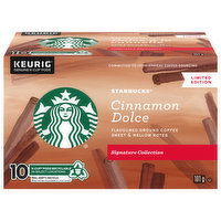 Starbucks - Cinnamon Dolce Flavoured Coffee K-Cups, 10 Each