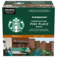 Starbucks - Pike Place Coffee K-Cups, Medium Roast, 44 Each