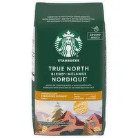 Starbucks - True North Blend Ground Coffee, Blonde Roast, 340 Gram