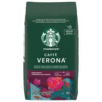 Starbucks - Caff? Verona Dark Roast Ground Coffee 340G Bag, 340 Gram