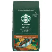 Starbucks - House Blend Ground Coffee, Medium Roast, 340 Gram