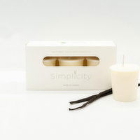 Simplicity Candles - Votive Vanilla, 1 Each