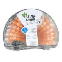 Selva - Shrimp Ring Cooked Peeled Tail On, 255 Gram