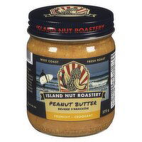 Island Nut Roastery - Crunchy Peanut Butter, 375 Gram