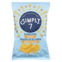 Simply 7 - Quinoa Chips Cheddar, 99 Gram