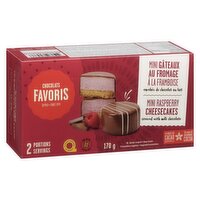 Chocolats Favoris - Mini Raspberry Cheesecakes, 170 Gram