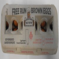 Baker Farms - Large Free Run Brown Egg, 12 Each