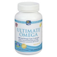 Nordic Naturals - Ultimate Omega Lemon, 60 Each