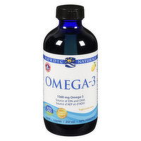 Nordic Naturals - Omega 3 Liquid Lemon, 237 Millilitre