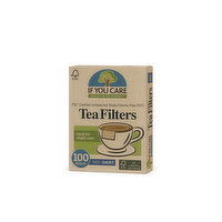 If You Care - Unbleached Tea Filters Short, 100 Each