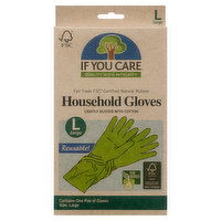 If You Care - Reusable Household Gloves Large, 1 Each