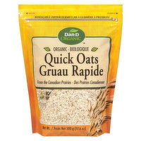 Dan-D Pak - Organic Quick Oats, 500 Gram