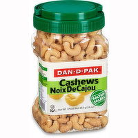 Dan-D Pak - Cashews- Salted, 454 Gram