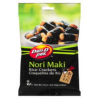 Dan-D Pak - Rice Crackers w/Nori, 80 Gram