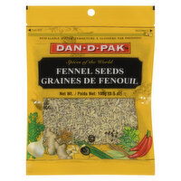 Dan-D Pak - Fennel Seeds Whole, 100 Gram