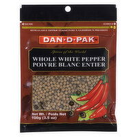 Dan-D Pak - Pepper Whole White, 100 Gram