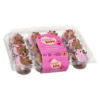 Two-Bite - Valentine Chocolate Cupcakes, 12 Pack, 284 Gram