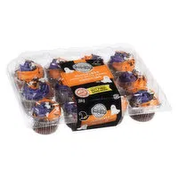 Two Bite - Halloween Cupcakes - Chocolate, 12 Each