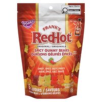 Hure - Frank's RedHot Spicy Gummy Bears, 350 Gram