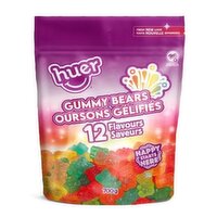 Huer - 12 Flavour Bears, 700 Gram