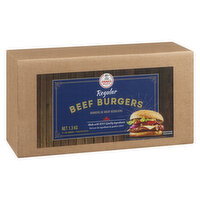 DRAKE MEATS - Beef Burgers, Regular, 1.3 Kilogram