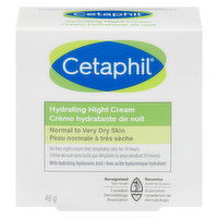 Cetaphil - Face Hydrating Night Cream - Normal To Dry Skin, 48 Gram